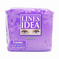 absorbent lines idea ultra wings day x9